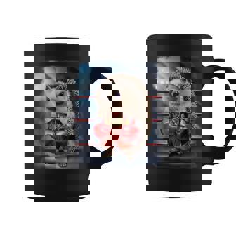 ボクシングチャンピオン ハリネズミファイター コーヒーマグ - Kawaiitshirt