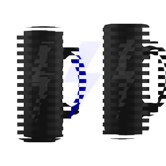 ボルト ライトニング ブルー デザイン チーム コーヒーマグ - Kawaiitshirt