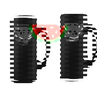 ポケットの中のスイカ かわいいポケットスイカ コーヒーマグ - Kawaiitshirt