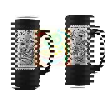 ポップ 和 アート 切手 かわいい 赤ちゃん 亀 ラーメン コーヒーマグ - Kawaiitshirt