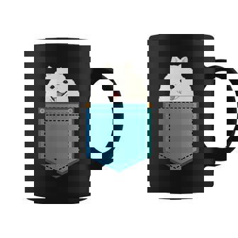 ポメラニアン 犬 胸ポケット ドイツ スピッツ コーヒーマグ - Kawaiitshirt