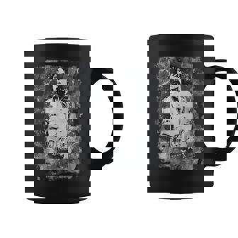 マイケル・ジャクソン バッド・ワールド・ツアー 1988年 白黒スプラッター コーヒーマグ - Kawaiitshirt