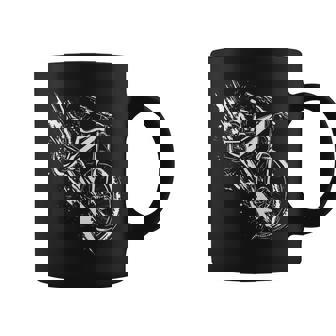 マウンテンバイク・グラフィック コーヒーマグ - Kawaiitshirt