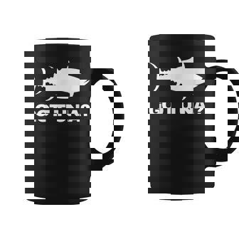 マグロの魚好きのギフト マグロを手に入れた 面白い釣り コーヒーマグ - Kawaiitshirt