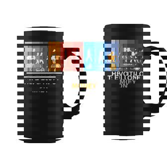 マネーの進化 ビットコイン Btc暗号通貨 コーヒーマグ - Kawaiitshirt