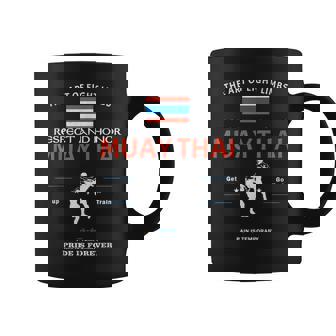 ムエタイ戦闘機 タイ国旗 ムエタイ コーヒーマグ - Kawaiitshirt