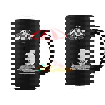 ムーミン ビーチで着替え コーヒーマグ - Kawaiitshirt