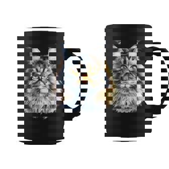 メインクーン 猫の肖像画 コーヒーマグ - Kawaiitshirt
