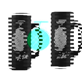 メロン Melon 『フルーツ ポップ』果物 シンプル ゆるい かわいい 落書き イラスト コーヒーマグ - Kawaiitshirt