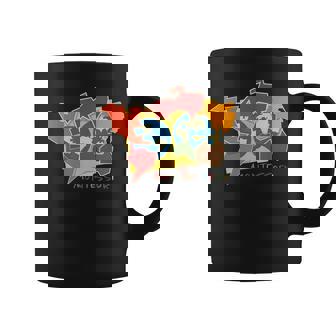 モンテッソーリ大陸の地図 コーヒーマグ - Kawaiitshirt