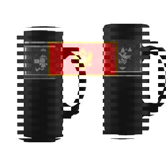 モンテネグロ国旗グラフィック メンズ レディース キッズ コーヒーマグ - Kawaiitshirt