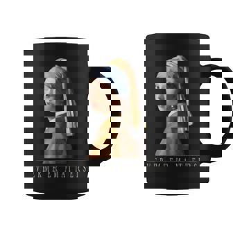 ヤン・フェルメール オランダの画家 真珠の耳飾りの少女 コーヒーマグ - Kawaiitshirt