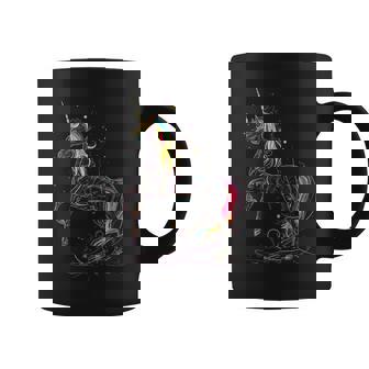 ユニコーン 虹 動物 モチーフ アートワーク ユニコーン コーヒーマグ - Kawaiitshirt