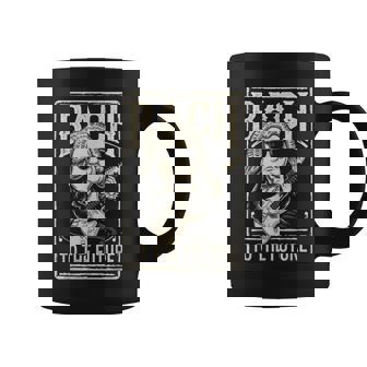 ヨハン・セバスチャン・バッハ・トゥ・ザ・フューチャー、面白いクラシック音楽 コーヒーマグ - Kawaiitshirt