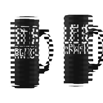 ライフ・イズ・ブルーティフル・ビューティフル・ドリンク・パーティーおもしろい飲みビール コーヒーマグ - Kawaiitshirt