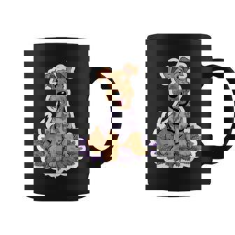 ライラックのエアデール テリア コーヒーマグ - Kawaiitshirt