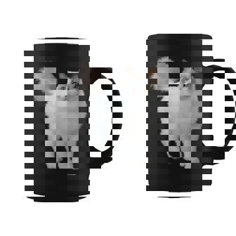 ラグドール 猫のポートレート ラグドール キャットヘッド ラグドール 猫の顔 コーヒーマグ - Kawaiitshirt