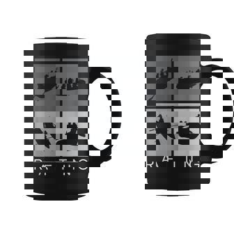 ラフティング シルエット 川 ラフト アウトドア ラフティング スポーツ コーヒーマグ - Kawaiitshirt