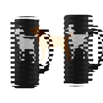 ラブラドールレトリバー 犬のシルエット コーヒーマグ - Kawaiitshirt