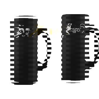 ランニングビールマン ユーモア ランニング 面白いギフトアイデア コーヒーマグ - Kawaiitshirt