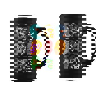 ルチャ・リブレ「ビバ・ラ・ルチャ！」 コーヒーマグ - Kawaiitshirt