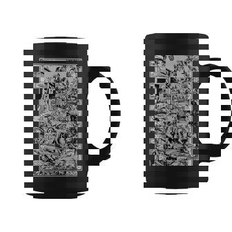 ルーカス・クラナッハによる人狼の攻撃 ゴシック グランジー オカルトアート コーヒーマグ - Kawaiitshirt