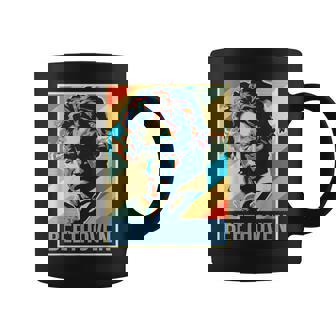 ルートヴィヒ・ヴァン・ベートーヴェン ポスター ミュージシャン 作曲家 コーヒーマグ - Kawaiitshirt