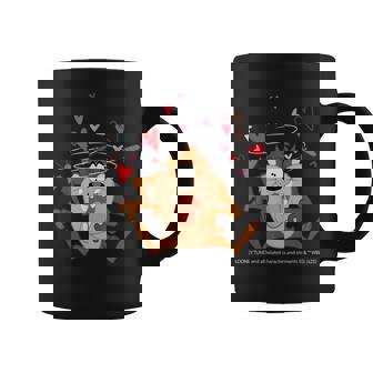 ルーニー・テューンズ タズ スピニング ハート 楽しい コーヒーマグ - Kawaiitshirt
