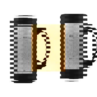 レオナルド・ダ・ヴィンチのウィトルウィウス人 コーヒーマグ - Kawaiitshirt