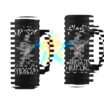 レオパード・ゲッコーが大好きな男の子です。トカゲ 爬虫類 ヒョウモントカゲモドキ コーヒーマグ - Kawaiitshirt