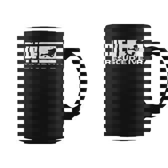 レスキューダイバー ヴィンテージ ダメージ加工 スキューバダイビング ダイバー コーヒーマグ - Kawaiitshirt