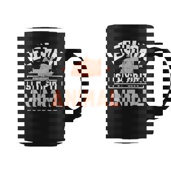 レチョンは私の精神動物です面白いですlechon Pinoy コーヒーマグ - Kawaiitshirt