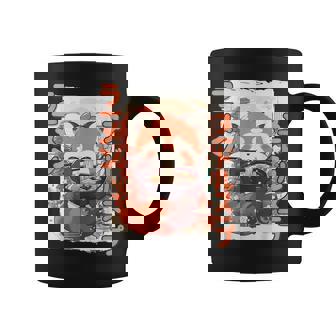 レッサーパンダ好きラーメン カワイイ猫 レッサーパンダラーメン コーヒーマグ - Kawaiitshirt