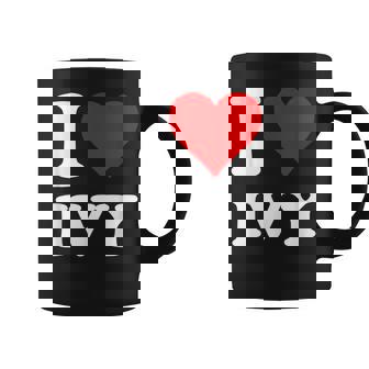 レッドハート アイビーが大好き コーヒーマグ - Kawaiitshirt