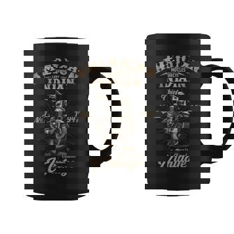 レトロ アメリカン オートバイ インディアン オールドバイカー コーヒーマグ - Kawaiitshirt