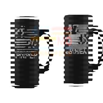 レトロ スプリングフィールド エリアコード 417 ミズーリ州 コーヒーマグ - Kawaiitshirt