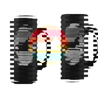 レトロ パタゴニア ヴィンテージ パタゴニアン シルエット 動物 動物園 コーヒーマグ - Kawaiitshirt