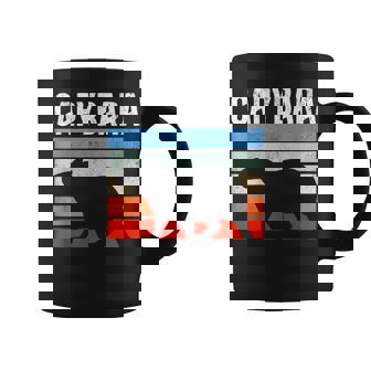 レトロ ビンテージ カピバラ かわいい 動物 コーヒーマグ - Kawaiitshirt