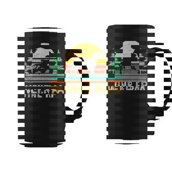 レトロ ワイナー 犬 パパ ギフト ヴィンテージ 犬 ダックスフンド ダックスフンド ダックス ドクシー コーヒーマグ - Kawaiitshirt