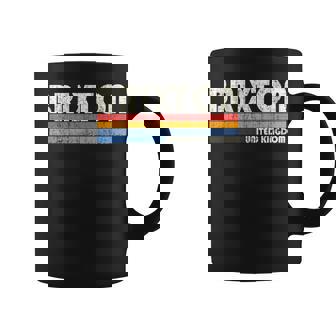 レトロ ヴィンテージ 70年代 80年代スタイル ブリクストン、イギリス コーヒーマグ - Kawaiitshirt