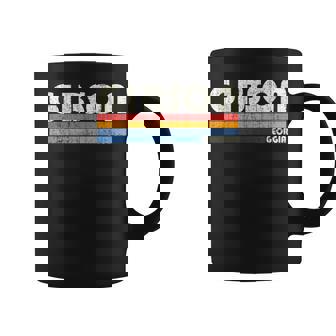 レトロ ヴィンテージ 70年代80年代スタイル ギブソン ジョージア州 コーヒーマグ - Kawaiitshirt