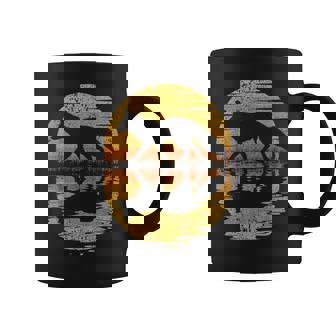 レトロ ヴィンテージ キツネ 反射 70年代 80年代 犬 動物 コーヒーマグ - Kawaiitshirt