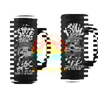 レトロ 釣り療法 メンタルヘルス ストレス解消 フィッシャーマン コーヒーマグ - Kawaiitshirt