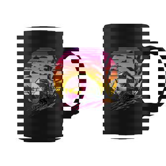 レトロなエステティックフロッグ コーヒーマグ - Kawaiitshirt