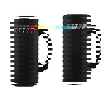 レトロなカピバラシルハウトデザイン カピバラミームげっ歯類 コーヒーマグ - Kawaiitshirt