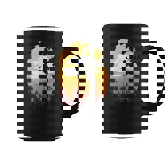 レトロサンセットツリークライマーアーボリスト。 コーヒーマグ - Kawaiitshirt