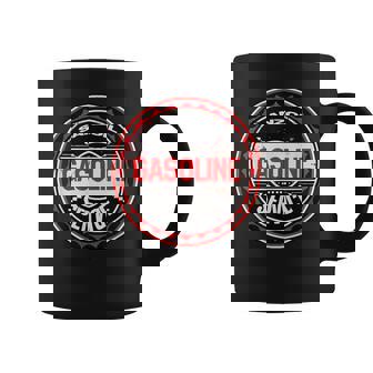 レトロヴィンテージガソリンスタンドanzoil モーターオイル 車 バイク ガレージ コーヒーマグ - Kawaiitshirt