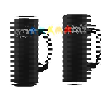 レトロ相撲ファイターズ コーヒーマグ - Kawaiitshirt