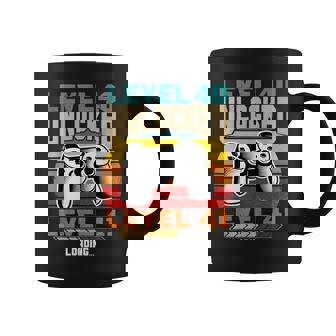 レベル40 アンロック レベル41 ロード中 40歳の誕生日 コーヒーマグ - Kawaiitshirt
