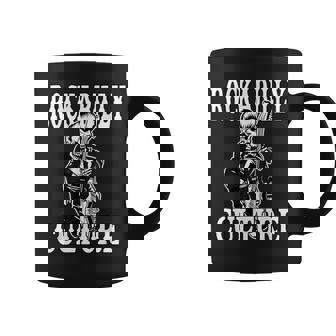 ロカビリー カルチャー ロック スカル タトゥー ピンナップ ロカビリー コーヒーマグ - Kawaiitshirt